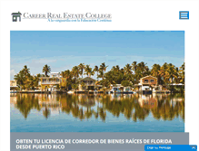 Tablet Screenshot of crecollege.com